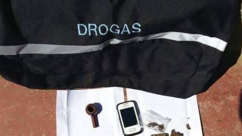 Detenidos con droga cerca del Parque de los Niños