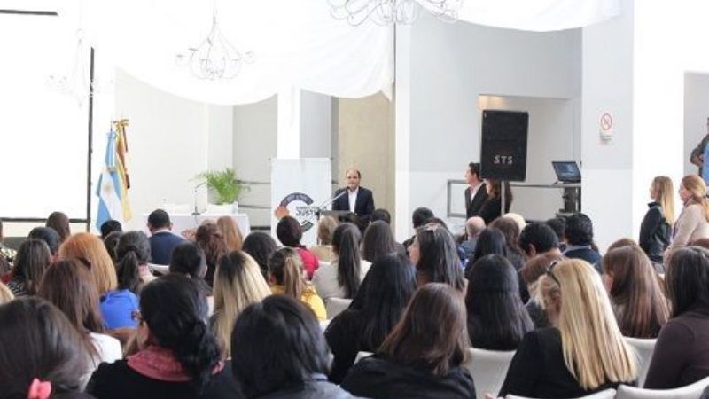 Gustavo Saadi en la apertura del Foro de Mediación