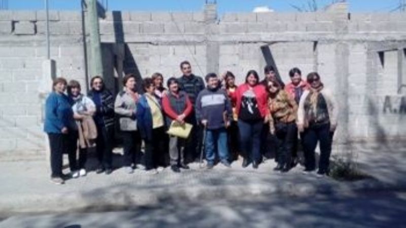 Trabajos en la sede de Huarmy