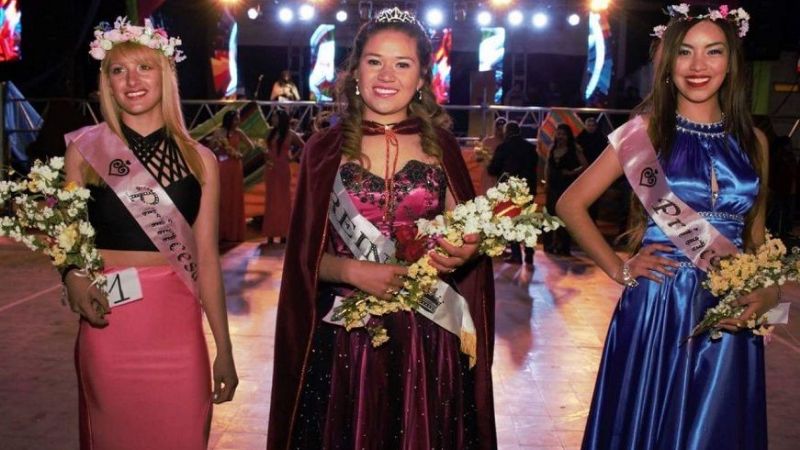 Carol Anabela Pereyra, reina de los estudiantes en Belén