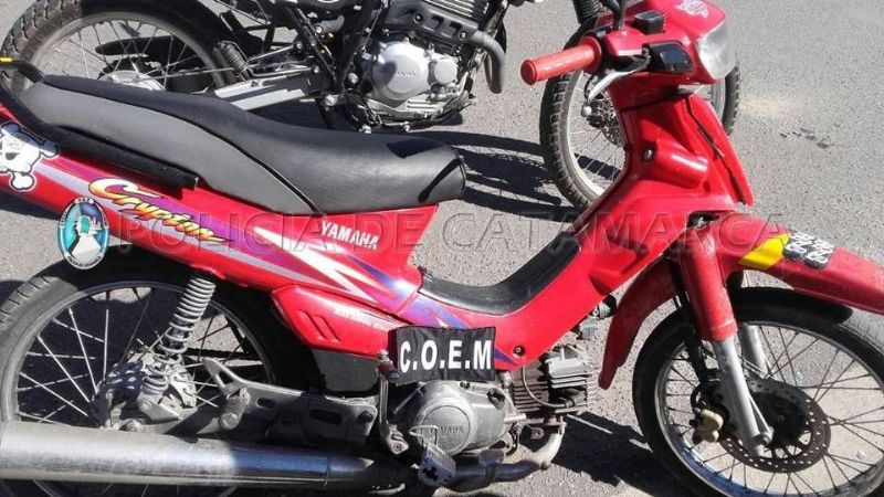 Recuperan una moto con pedido de secuestro