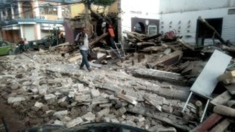 Ascienden a 96 los muertos por el terremoto en México