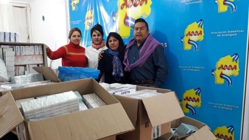 Entrega de medicamentos en ADDA