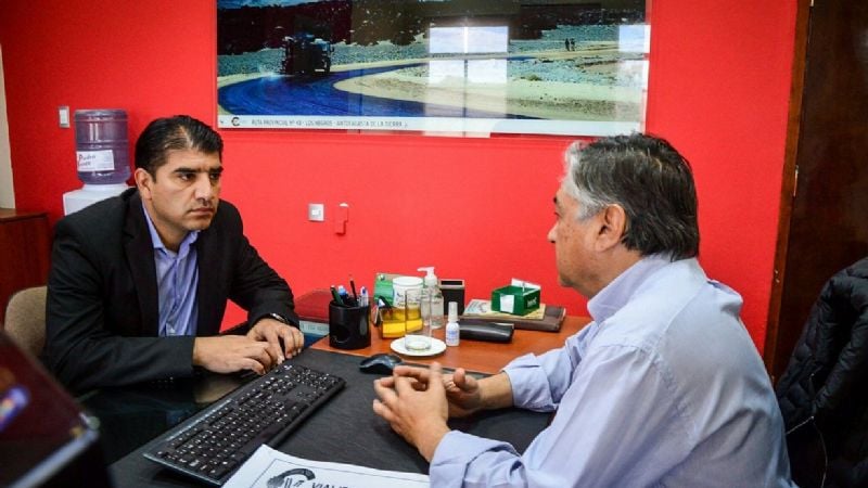 Cordero se reunió con el Administrador de Vialidad