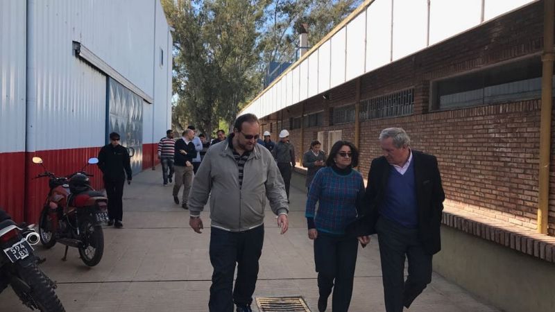 Histórica obra en el Polideportivo FME