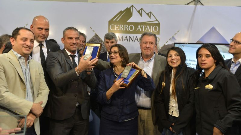 Lucía recibió un testigo de Cerro Atajo