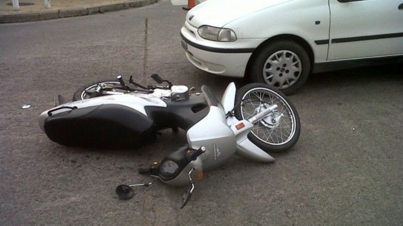 Accidente con daños materiales