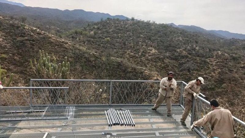 Arreglan el Mirador de El Jumeal