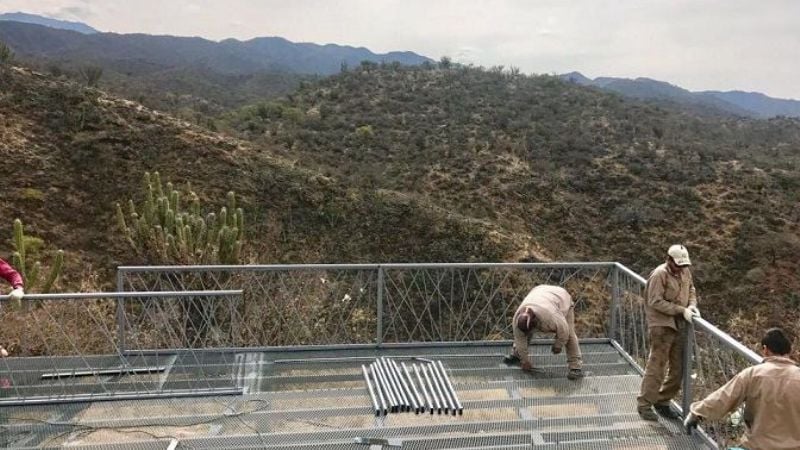 Arreglan el Mirador de El Jumeal