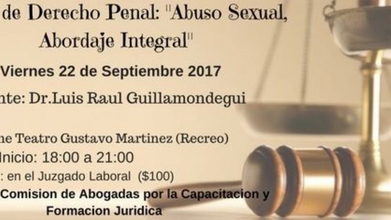 Curso sobre "Abuso Sexual y Actos Introductorios” en Recreo