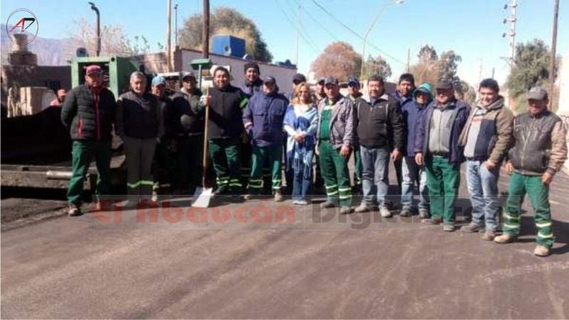 Destacan la “mayor obra de pavimento”