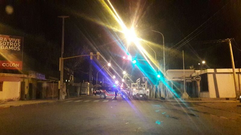 Choque en Av. Belgrano y Salta