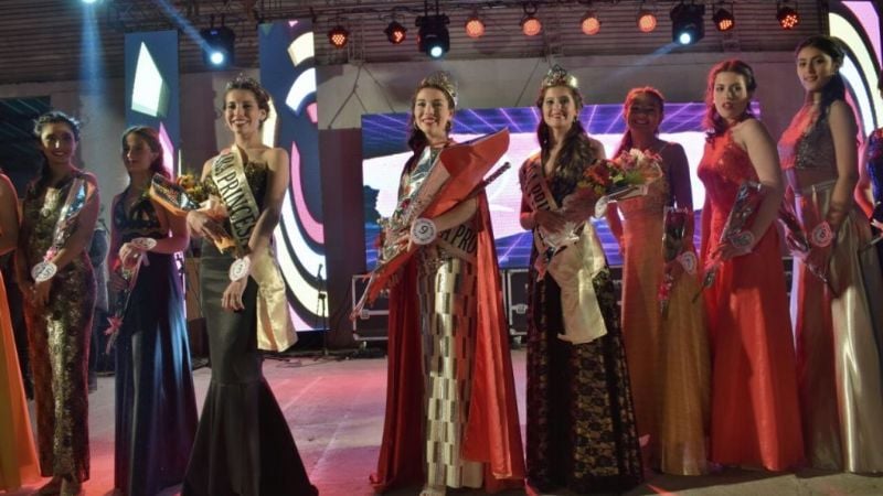 La representante de  La Paz es la nueva Reina de los Estudiantes 2017