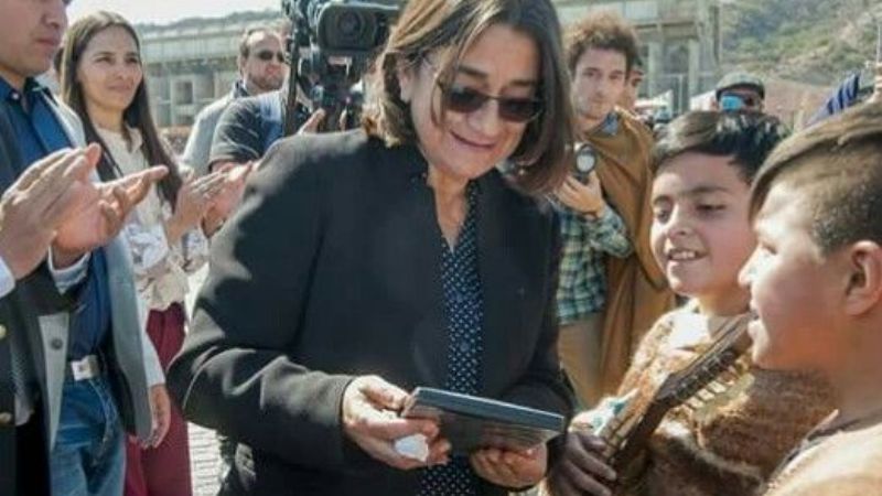 La Paz: nueva visita de la Gobernadora Lucía Corpacci