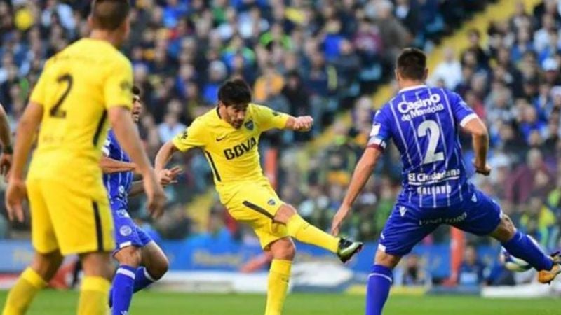 Boca se lo dio vuelta a Godoy Cruz y goleó en la Bombonera