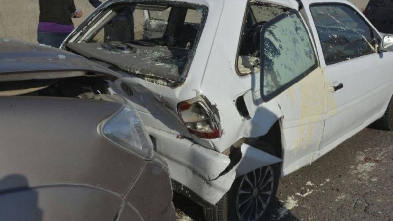 Domingo con un choque en cadena