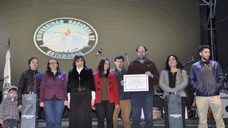 La UNCA otorgó más reconocimientos en su cumpleaños