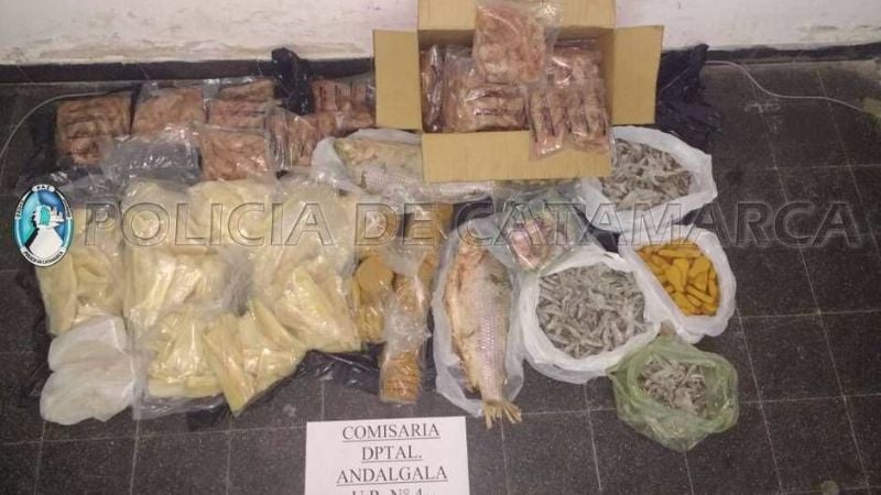 Recuperan los pescados robados y aprehenden a tres jóvenes