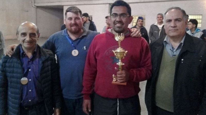 Sergio Carrizo ganó el Blitz de Ajedrez Libre