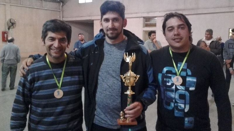 Sergio Carrizo ganó el Blitz de Ajedrez Libre