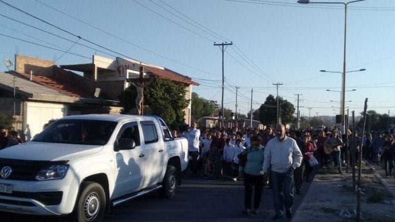 Culminaron las fiestas patronales de la Santa Cruz en Altos de Choya