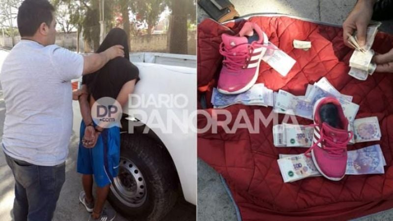 Insólito: le arrebataron $8.000 y descubrió que fue su propio marido