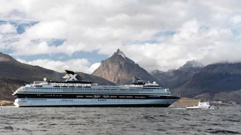 Inicia la temporada de cruceros en Ushuaia