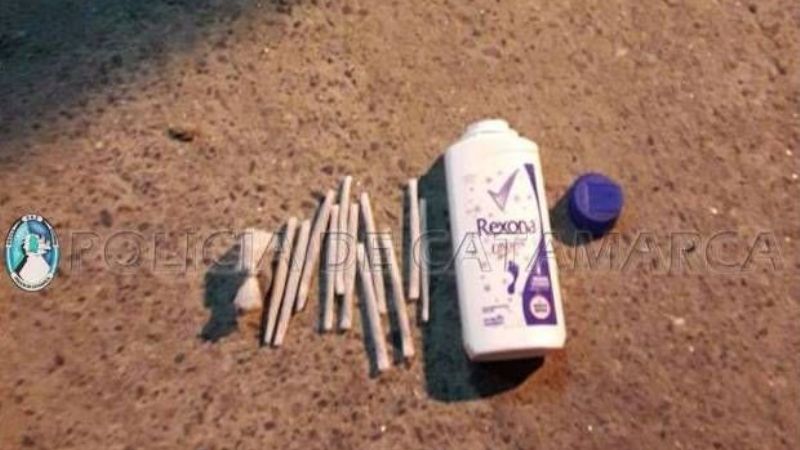 Viajaba en colectivo a El Rodeo con droga