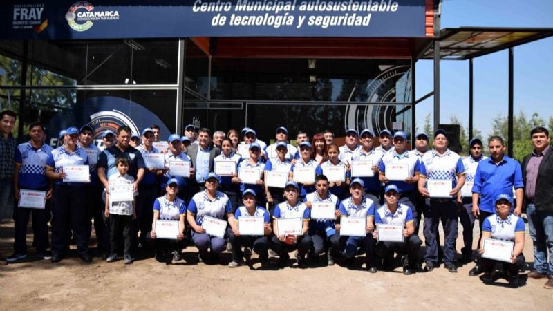 Agentes de la Guardia Urbana de FME concluyen curso de Defensa Personal