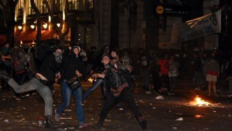Son 23 los detenidos por los disturbios en Buenos Aires
