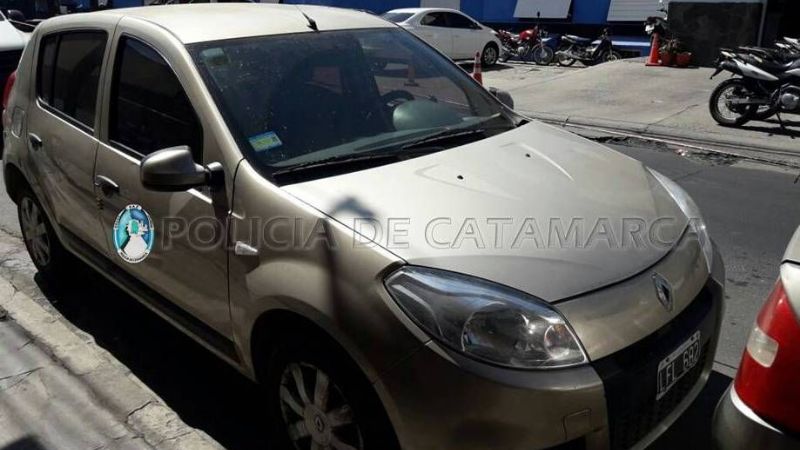 Retienen un auto con pedido de secuestro