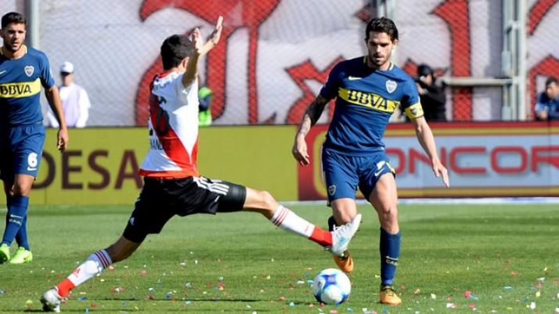 Boca le ganó 1 a 0 a River y festejó en San Juan