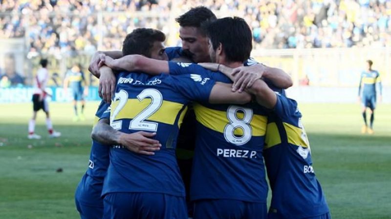 Boca le ganó 1 a 0 a River y festejó en San Juan