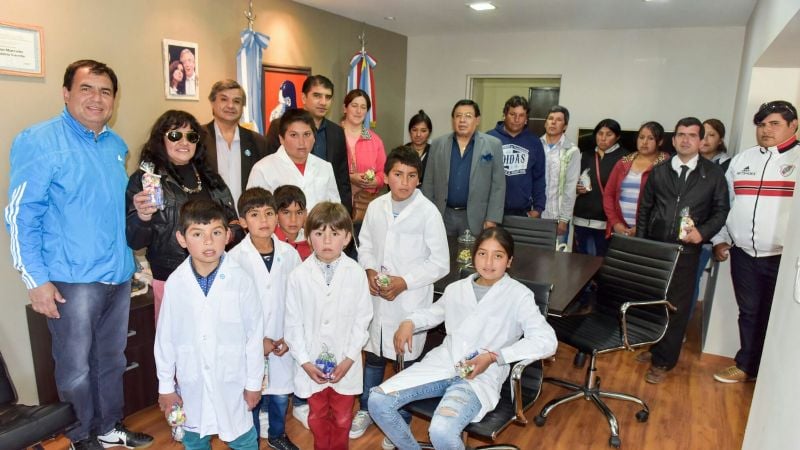 Alumnos de Singuil visitaron la Cámara de Senadores