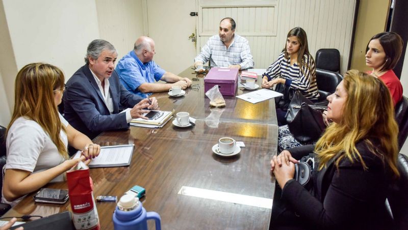 La Comisión de Salud recibió a profesionales colegiados