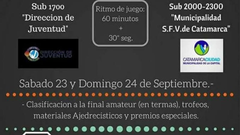 Se viene el Gran Torneo IRT de Ajedrez