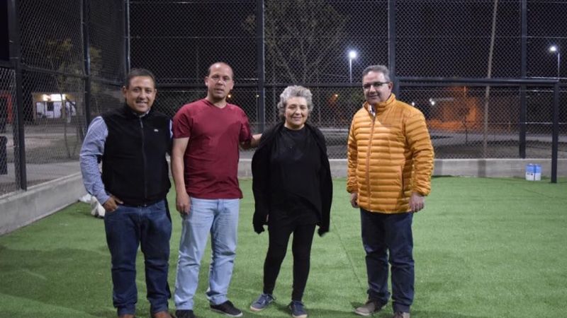 Ultiman detalles para la inauguración de la plaza del barrio Achachay
