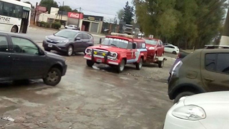 Fueron a cargar nafta, y ya no pudieron arrancar