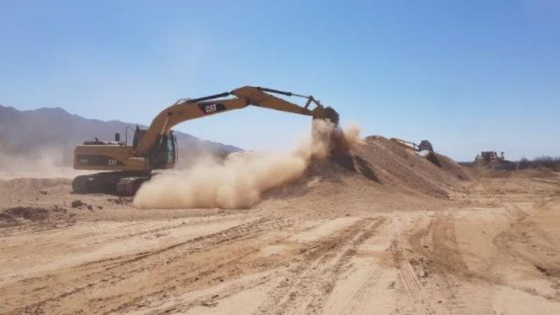 Naranjo inspeccionó obra de pavimentación