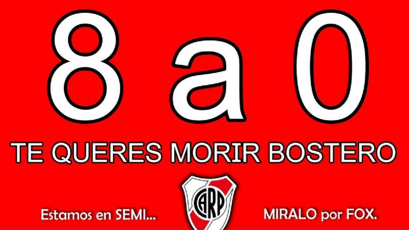 Como dice Riverito: “Ooooochoooo….”
