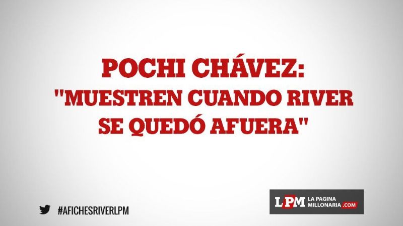 Como dice Riverito: “Ooooochoooo….”