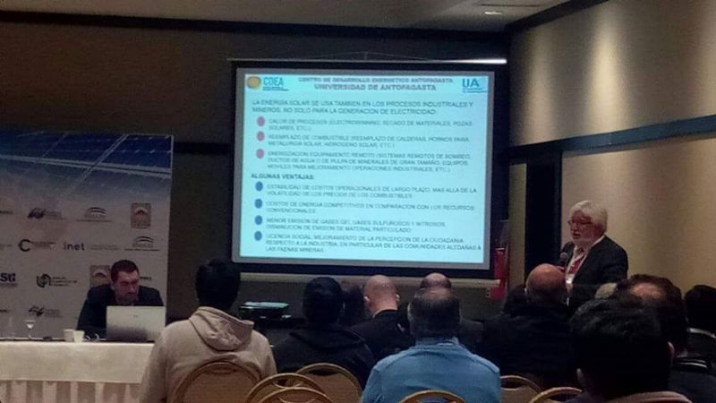 Conferencia sobre energía solar en el NOA