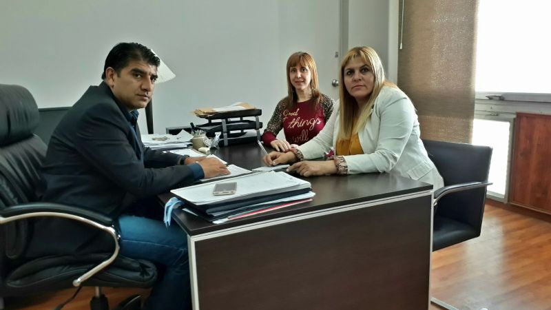 Cordero recibió a referentes de la ONG de “No a la Trata de Personas”