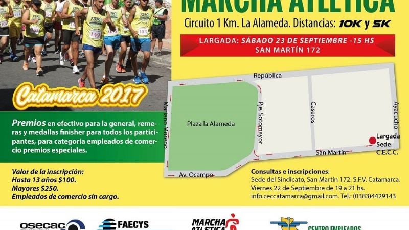 Este sábado va la Gran Maratón “Mercantil”