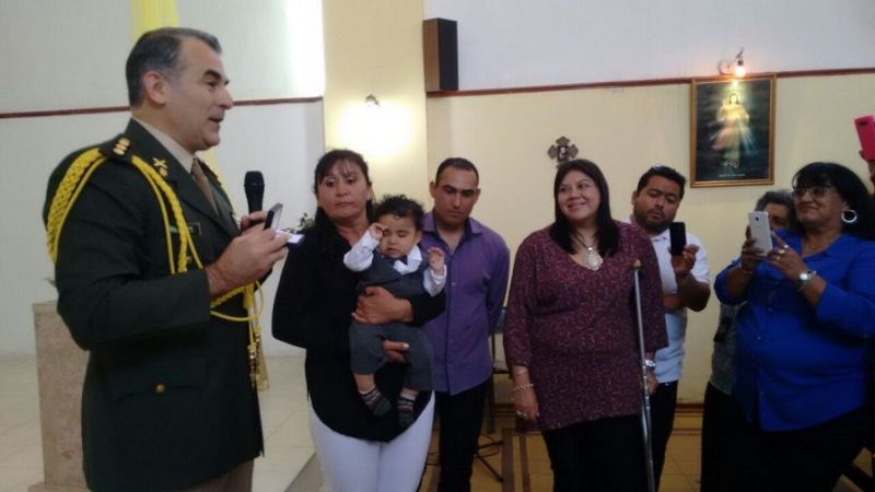 Bautizaron al ahijado Presidencial
