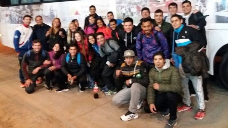 Delegación catamarqueña en la Cumbre del Deporte