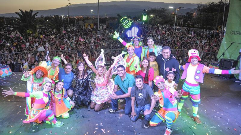 Panam deleitó a los chicos en el Parque de los Niños