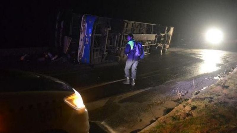 Avanza la causa por el vuelco del colectivo de alumnos del Belgrano