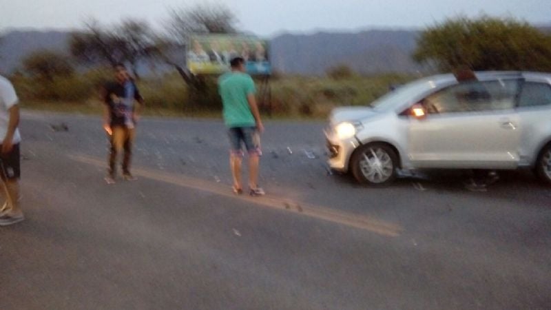 Impresionante choque en la ruta 1