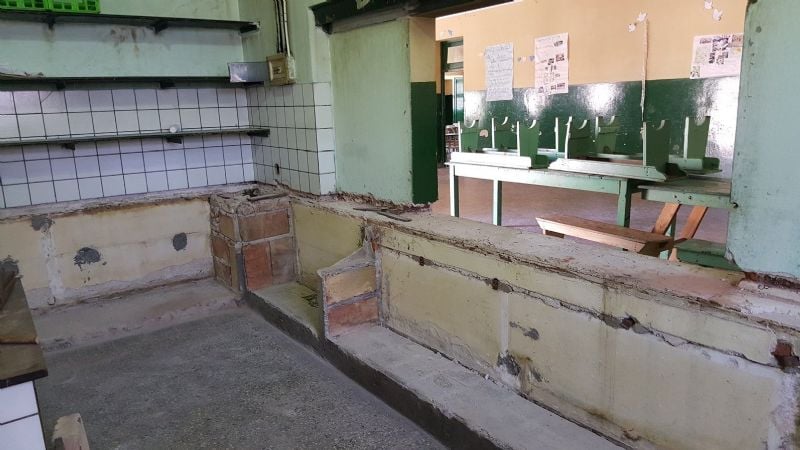 Intervienen en la escuela N° 218 de Malli